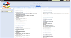 Desktop Screenshot of liste.retelilliput.org